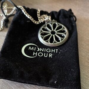 Midnight Hour Medieval Window Necklace
